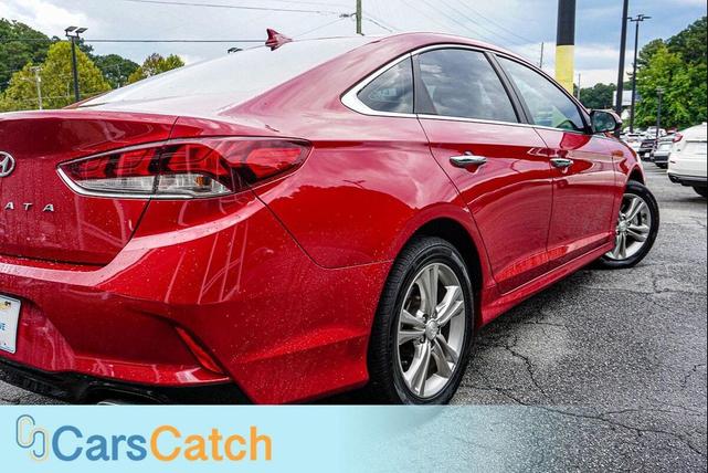 Photo of 2019 Scarlet Red Hyundai SONATA