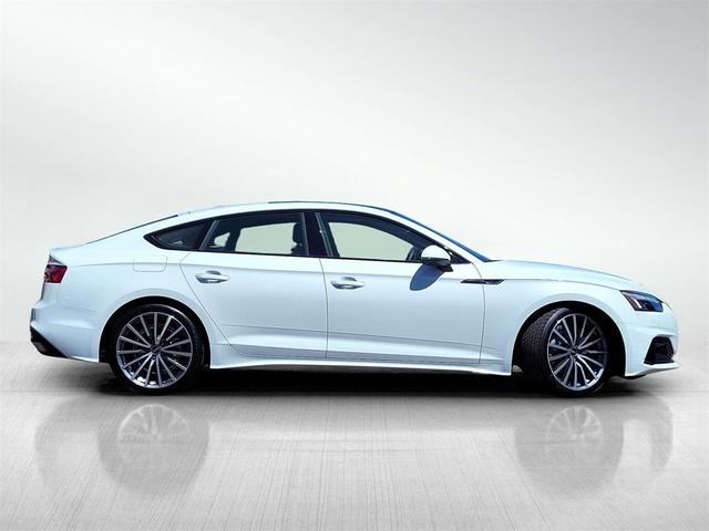 Photo of 2023 Glacier White Audi A5 Sportback