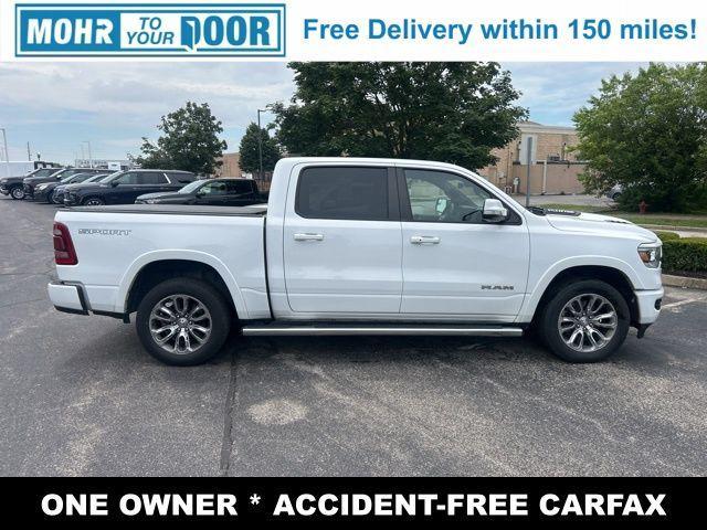 Photo of 2021 Bright White Clearcoat RAM 1500