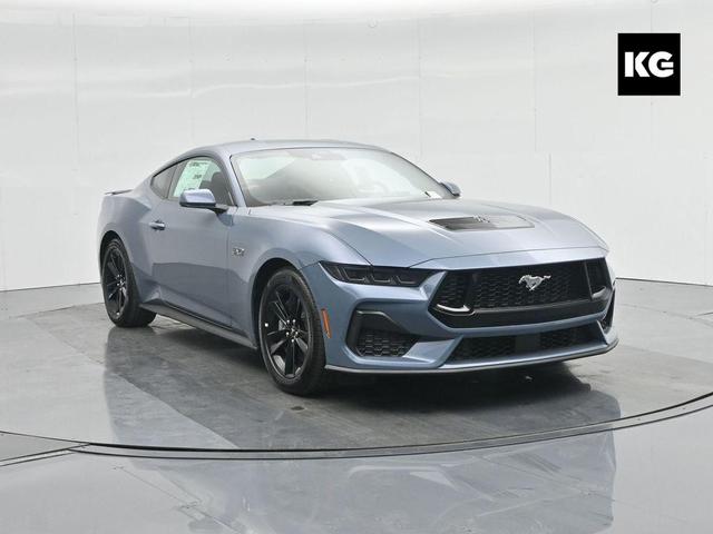 Photo of 2025 Vapor Blue Ford Mustang