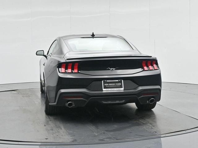 Photo of 2025 Shadow Black Ford Mustang