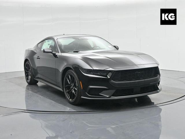 Photo of 2025 Shadow Black Ford Mustang
