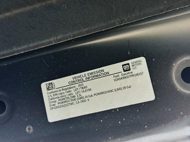 Photo of 2023 Black Chevrolet Tahoe