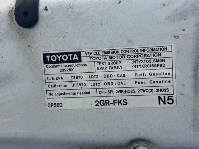 Photo of 2022 White Toyota Tacoma