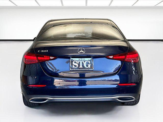 Photo of 2022 Lunar Blue Metallic Mercedes-Benz C-Class