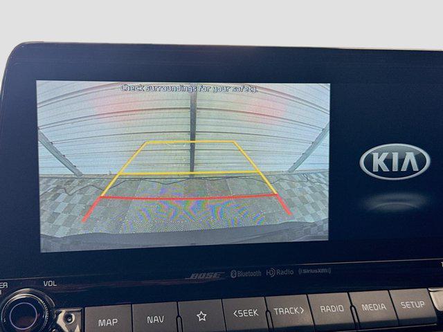 Photo of 2021 Dark Ocean Blue/White Roof Kia Seltos