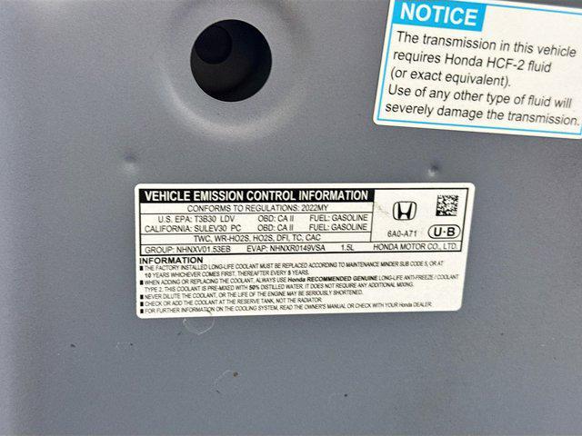 Photo of 2022 Sonic Gray Pearl Honda Accord