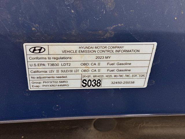 Photo of 2023 Stormy Blue Hyundai SANTA FE