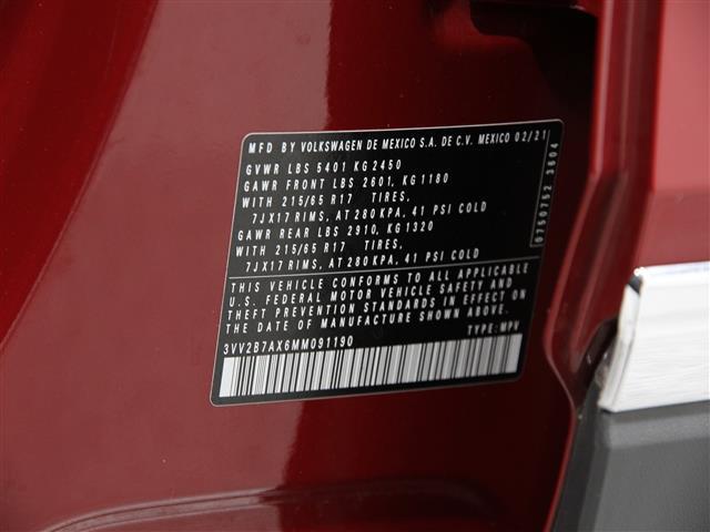 Photo of 2021 Cardinal Red Metallic Volkswagen Tiguan