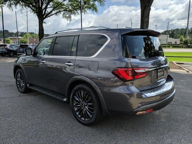 Photo of 2022 Anthracite Gray INFINITI QX80