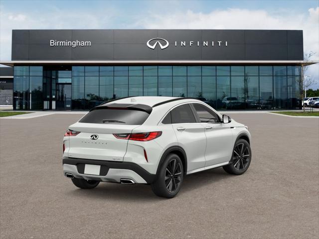 Photo of 2025 Radiant White INFINITI QX55