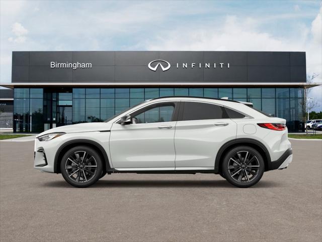 Photo of 2025 Radiant White INFINITI QX55