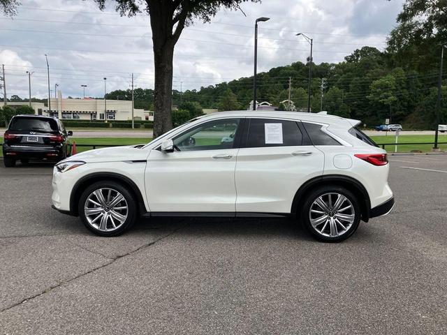 Photo of 2022 Majestic White INFINITI QX50