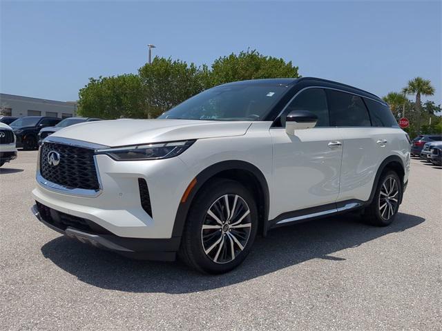 Photo of 2025 Majestic White INFINITI QX60