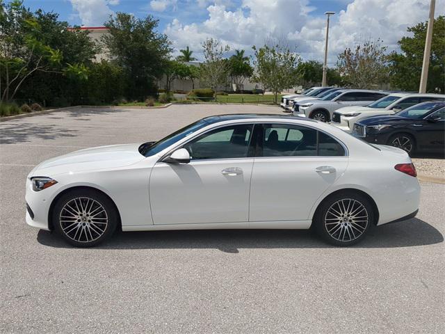 Photo of 2024 Polar White Mercedes-Benz C-Class