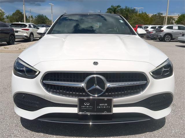 Photo of 2024 Polar White Mercedes-Benz C-Class