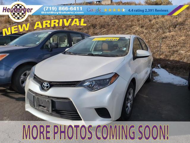 2014 Toyota Corolla