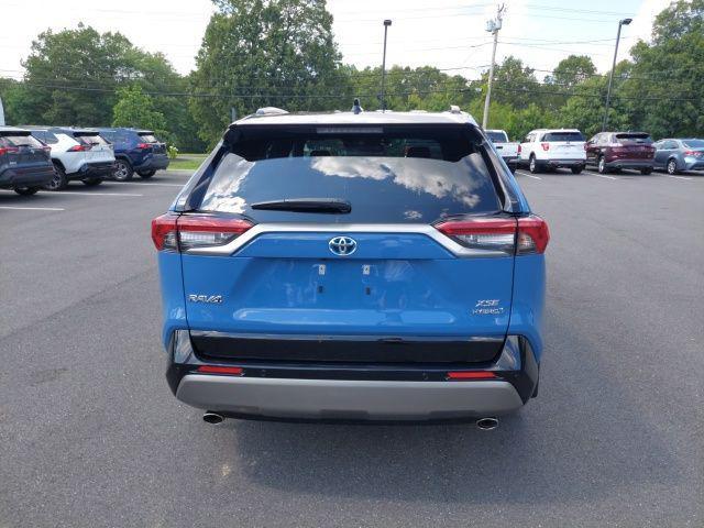 Photo of 2024 Blue Toyota RAV4 Hybrid