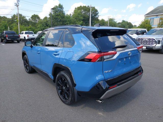 Photo of 2024 Blue Toyota RAV4 Hybrid
