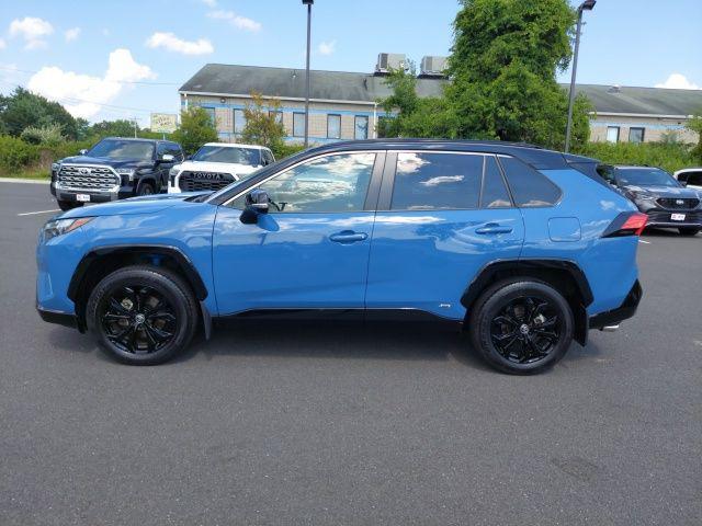 Photo of 2024 Blue Toyota RAV4 Hybrid