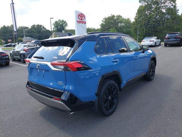 Photo of 2024 Blue Toyota RAV4 Hybrid