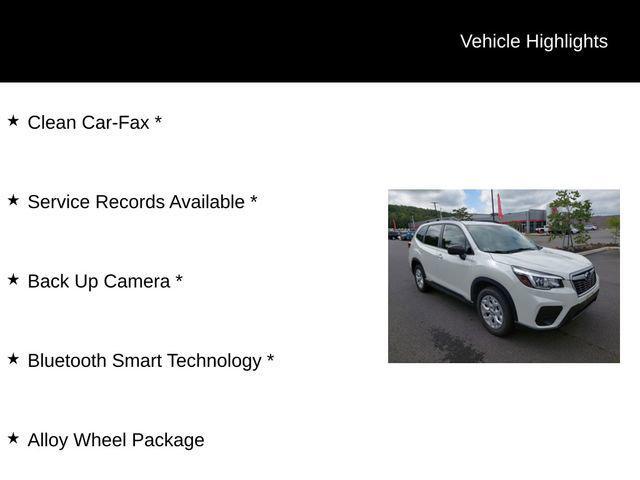 Photo of 2019 Crystal White Pearl Subaru Forester