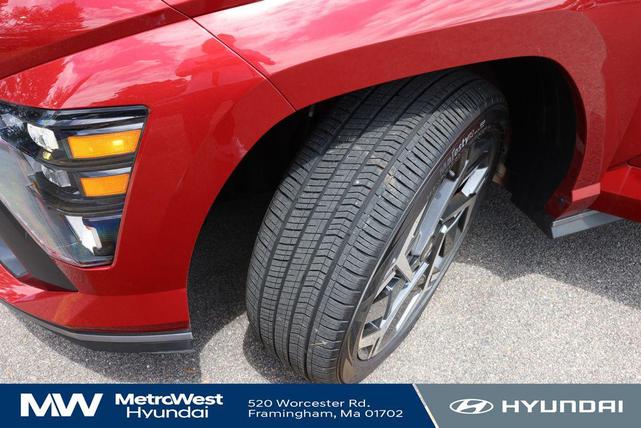 Photo of 2024 Ultimate Red Metallic w/Black Roof Hyundai KONA