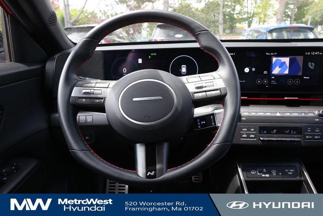 Photo of 2024 Ultimate Red Metallic w/Black Roof Hyundai KONA