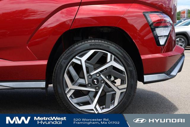 Photo of 2024 Ultimate Red Metallic w/Black Roof Hyundai KONA