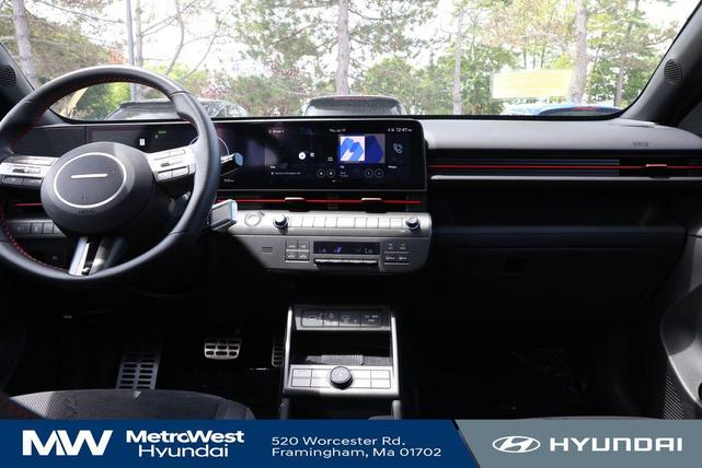 Photo of 2024 Ultimate Red Metallic w/Black Roof Hyundai KONA