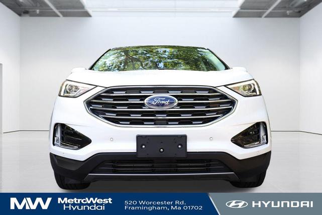 Photo of 2021 Star White Metallic Tri-Coat Ford Edge