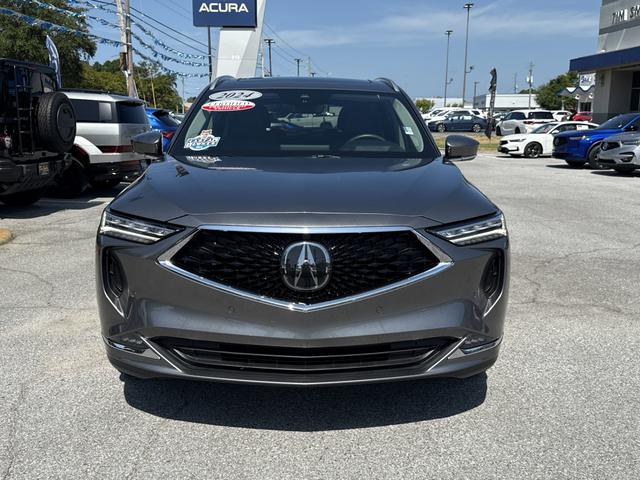 Photo of 2024 Liquid Carbon Metallic Acura MDX
