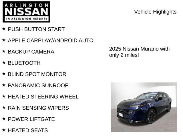 Photo of 2025 Deep Ocean Blue Nissan Murano