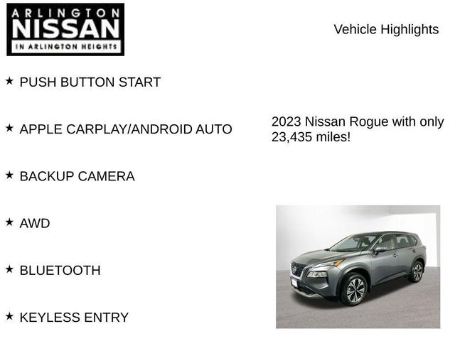 Photo of 2023 Gun Metallic Nissan Rogue