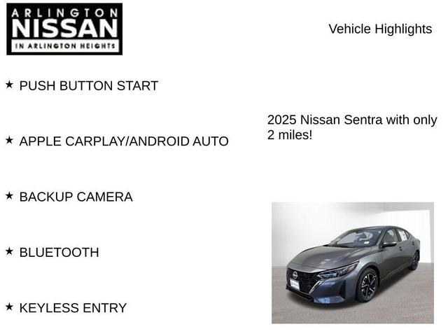 Photo of 2025 Gun Metallic Nissan Sentra