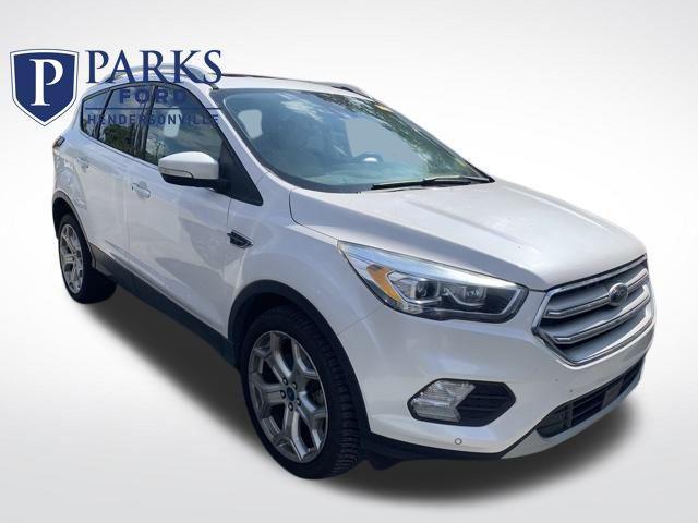 Photo of 2019 White Platinum Ford Escape