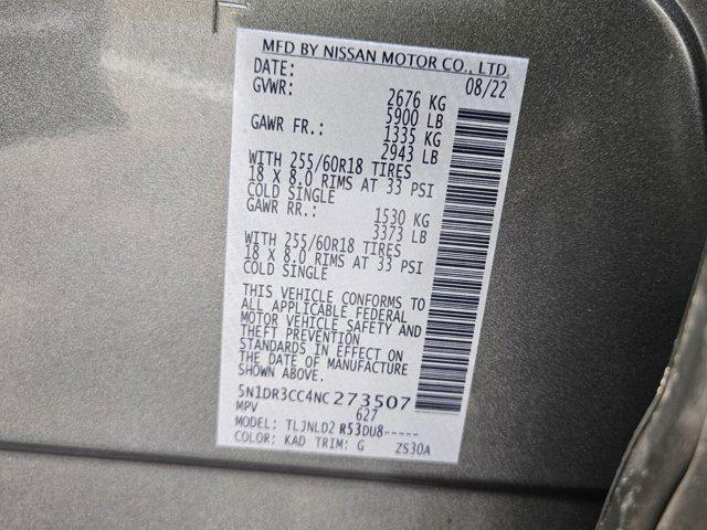 Photo of 2022 Gun Metallic Nissan Pathfinder