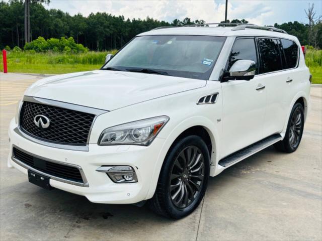 Photo of 2016 Majestic White INFINITI QX80