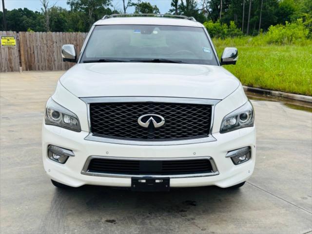 Photo of 2016 Majestic White INFINITI QX80