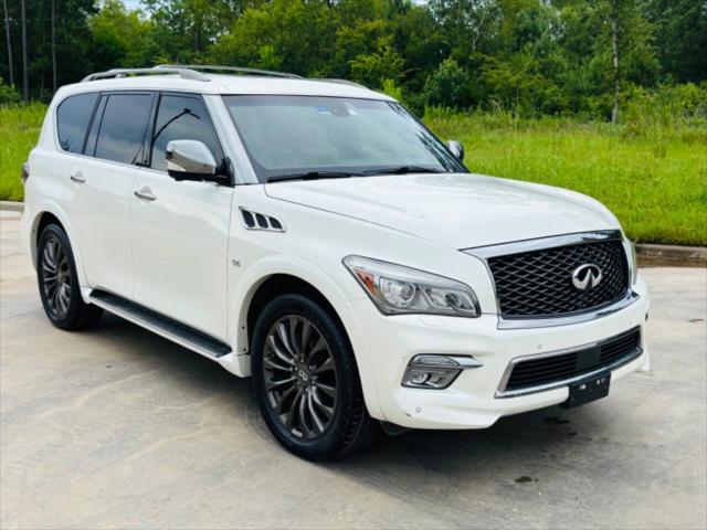 Photo of 2016 Majestic White INFINITI QX80