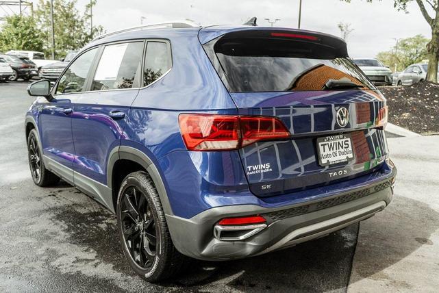 Photo of 2022 Blue Volkswagen Taos