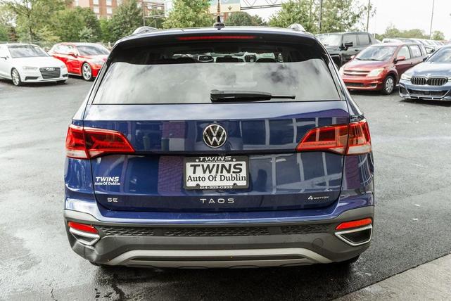 Photo of 2022 Blue Volkswagen Taos