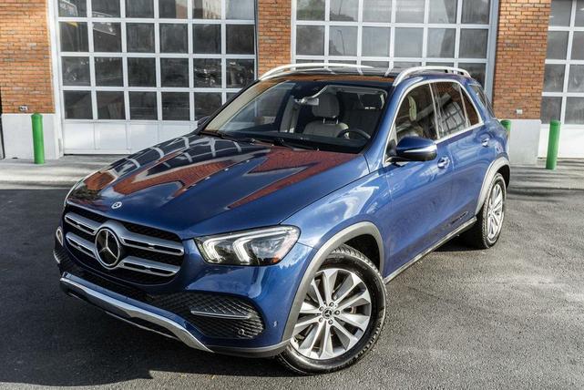 Photo of 2020 Blue Mercedes-Benz GLE 450