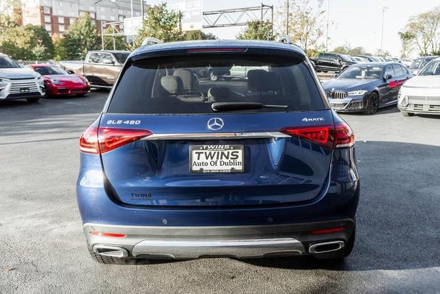 Photo of 2020 Blue Mercedes-Benz GLE 450