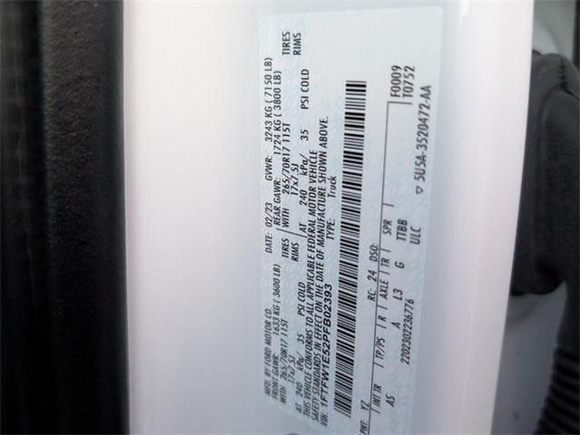 Photo of 2023 Oxford White Ford F-150