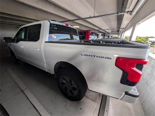 Photo of 2025 White Ford F-150 Lightning