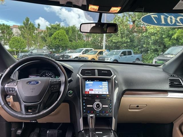Photo of 2017 Ruby Red Metallic Tinted Clearcoat Ford Explorer