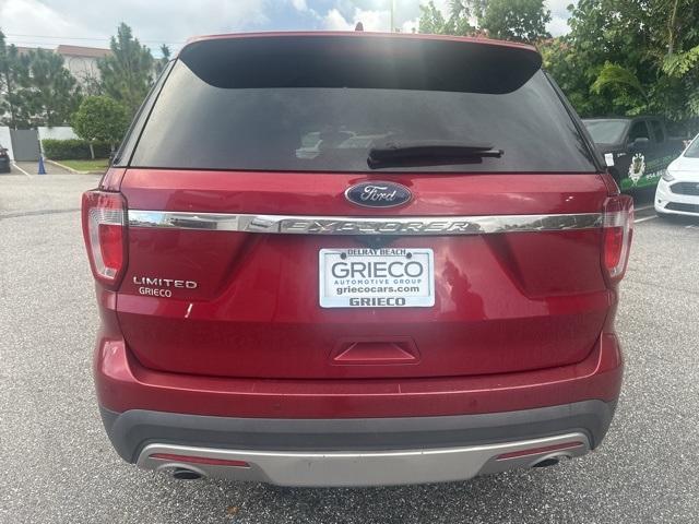 Photo of 2017 Ruby Red Metallic Tinted Clearcoat Ford Explorer