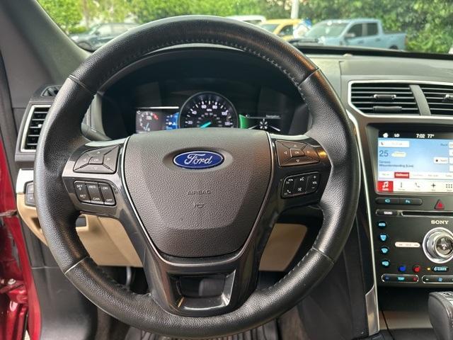 Photo of 2017 Ruby Red Metallic Tinted Clearcoat Ford Explorer