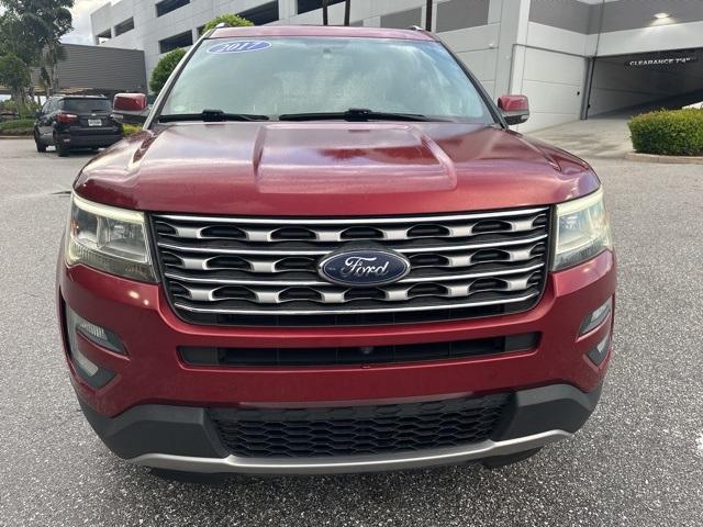 Photo of 2017 Ruby Red Metallic Tinted Clearcoat Ford Explorer